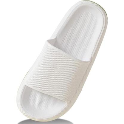 Comfy Cushioned Thick Sole Slides – All Day Support-Cloud Cushion Slides