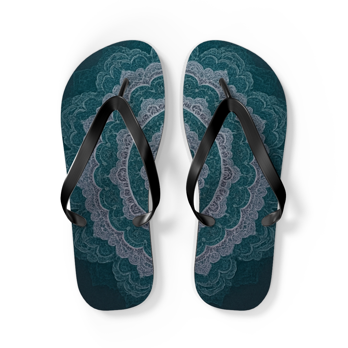 Celestial Wave Harmony Flip Flops