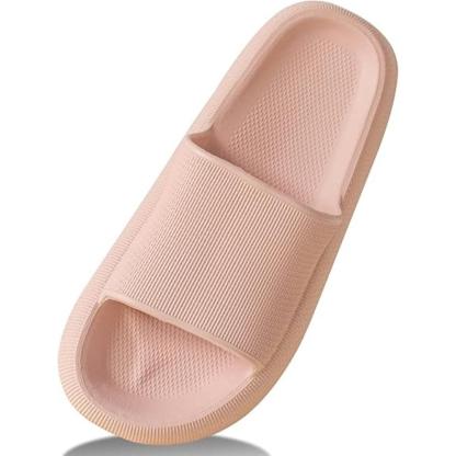 Comfy Cushioned Thick Sole Slides – All Day Support-Cloud Cushion Slides