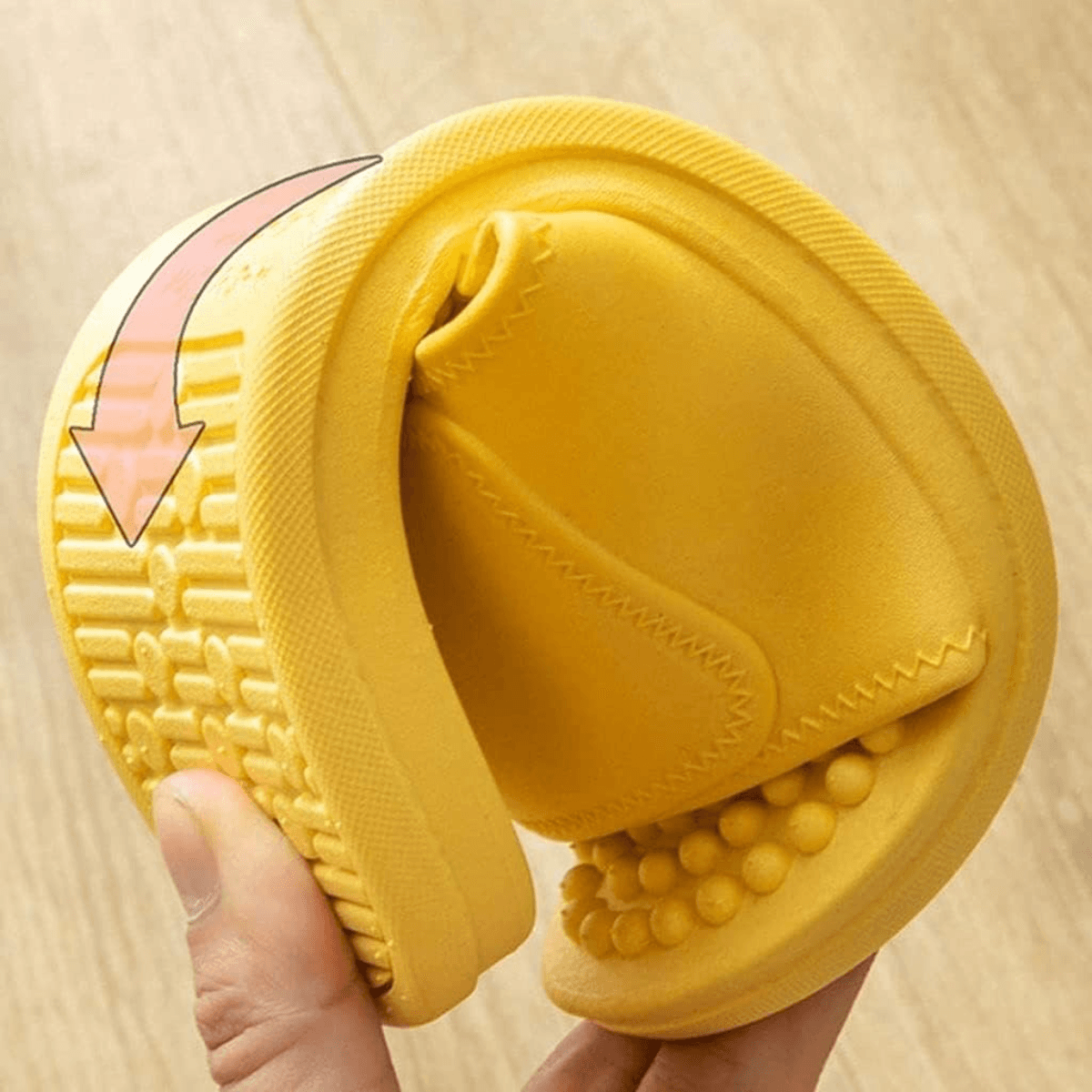 Memory Foam Massage Slippers – Acupressure Comfort and Support - Cloud Cushion Slides