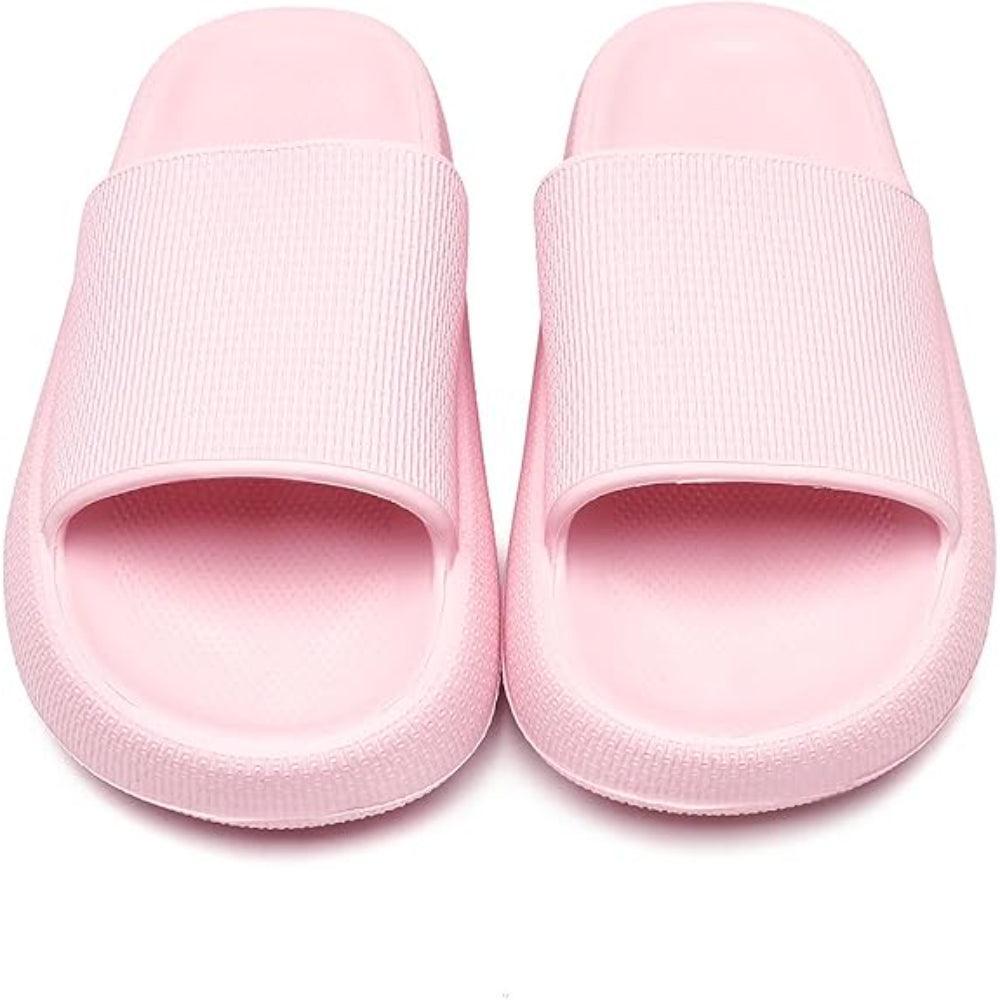 Comfy Cushioned Thick Sole Slides – All Day Support-Cloud Cushion Slides