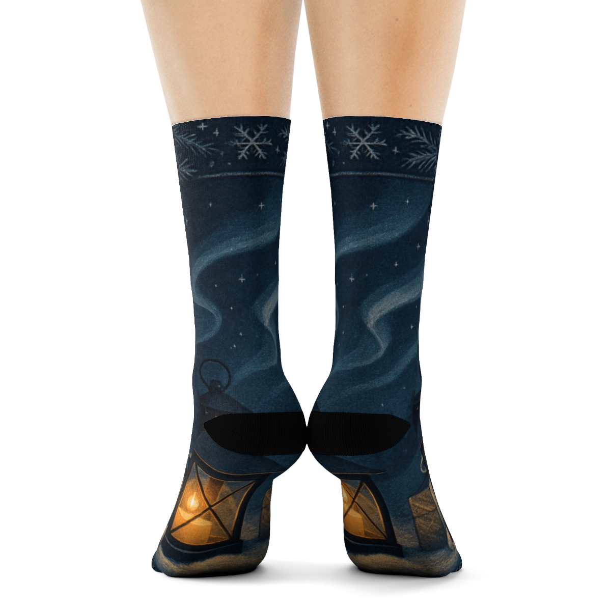 Midwinter Lantern Aurora Weave sports performance socks