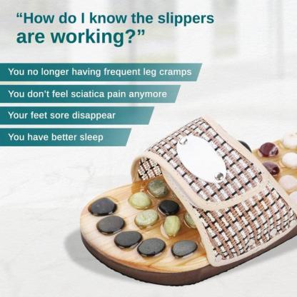Velcro Massaging Slippers – Customizable Fit for Adjustable Foot - Cloud Cushion Slides