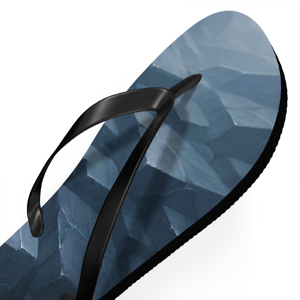 Mineral Facet Echo Field personalized beach flip flops