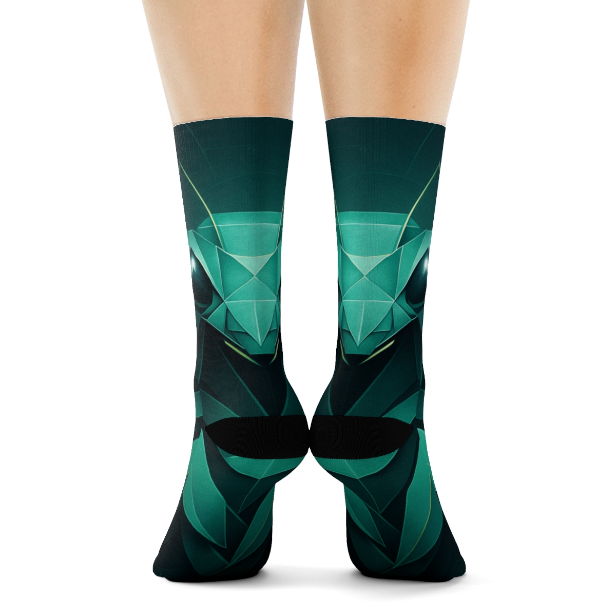 Mantis Fold Geometry warm winter socks