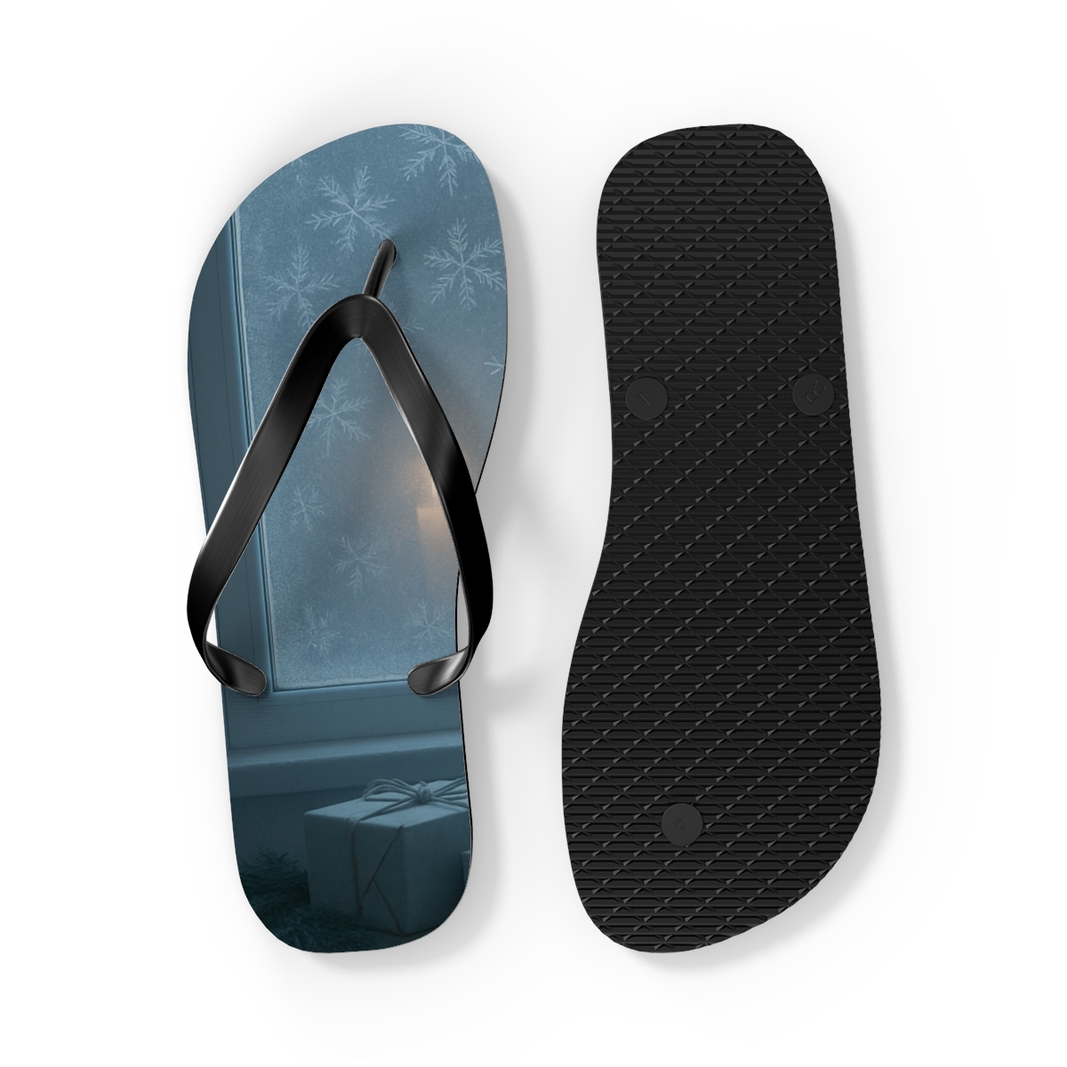 Frosted Serenity Flip Flops