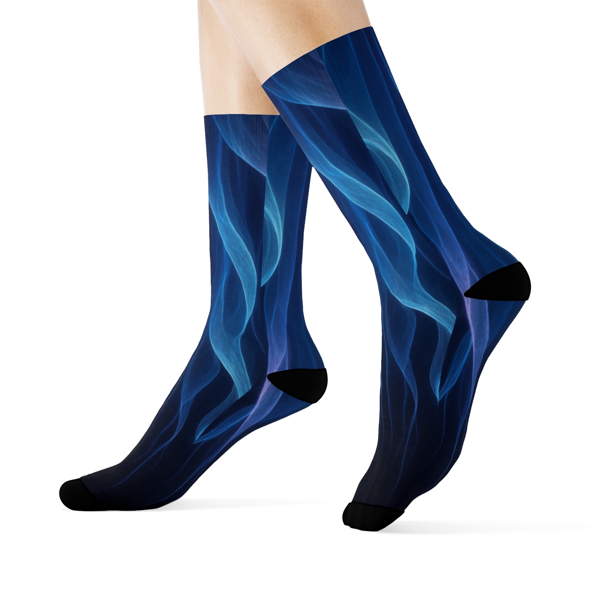 Iridescent Drift Of The Jelly Veil stylish patterned socks