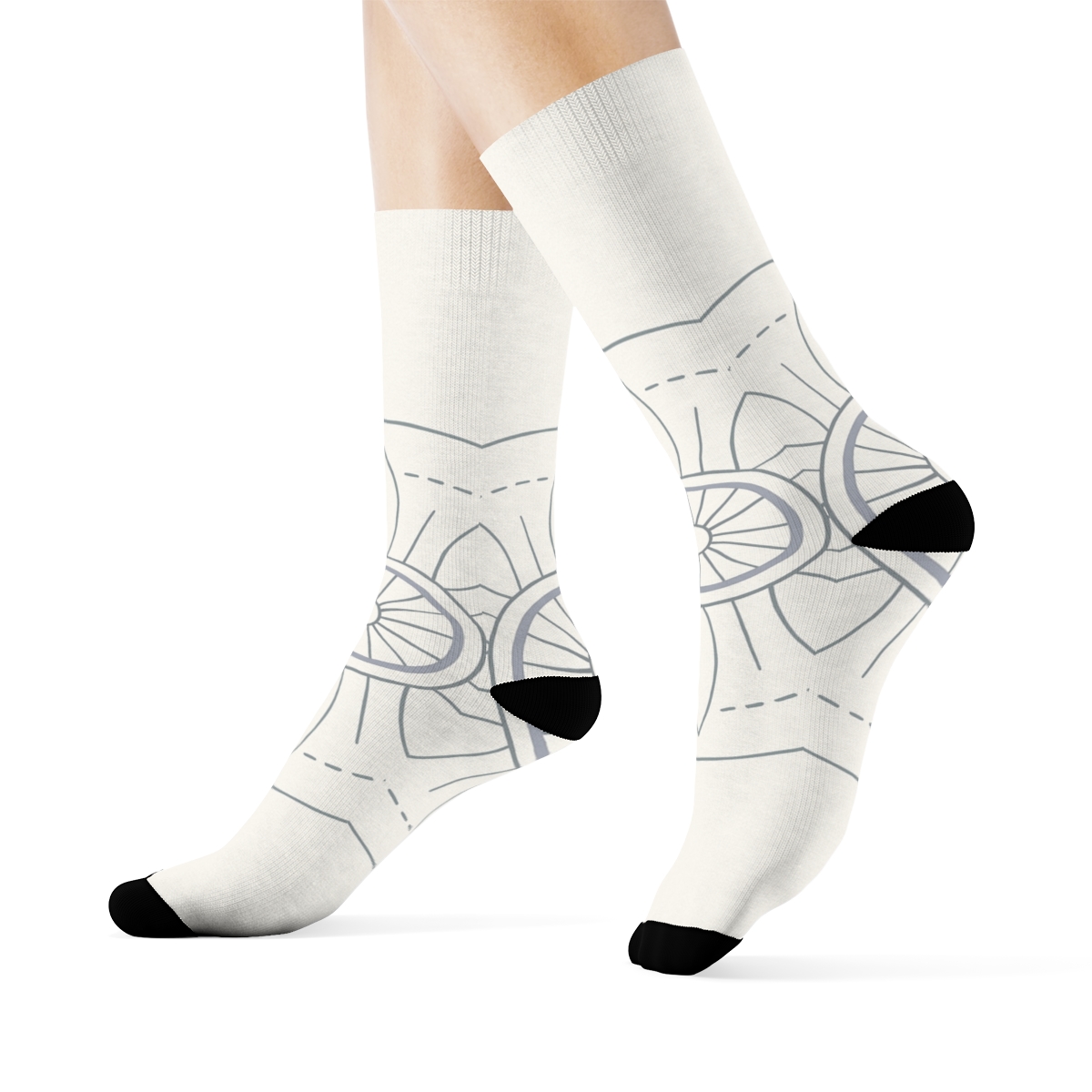 Minimal Halo Segment Bloom warm winter socks