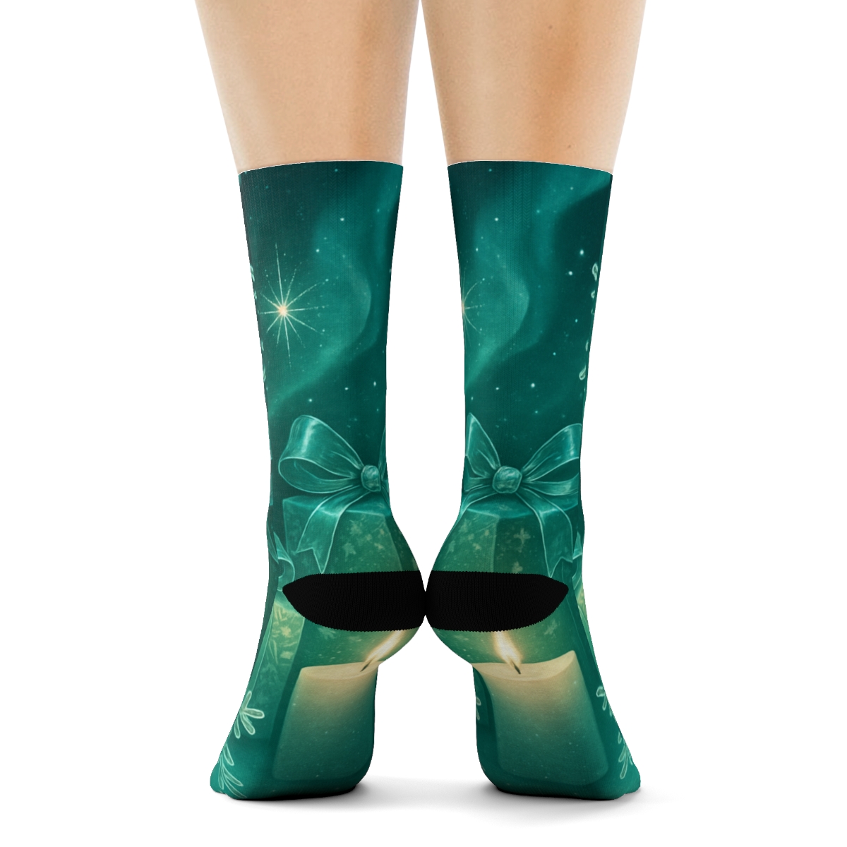 Evergreen Ornament Reverie comfortable cotton socks