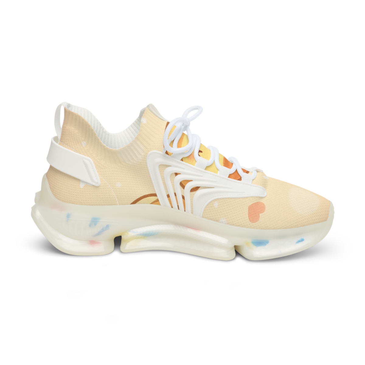 Sleepy Planet Pudding Parade unique printed sneakers