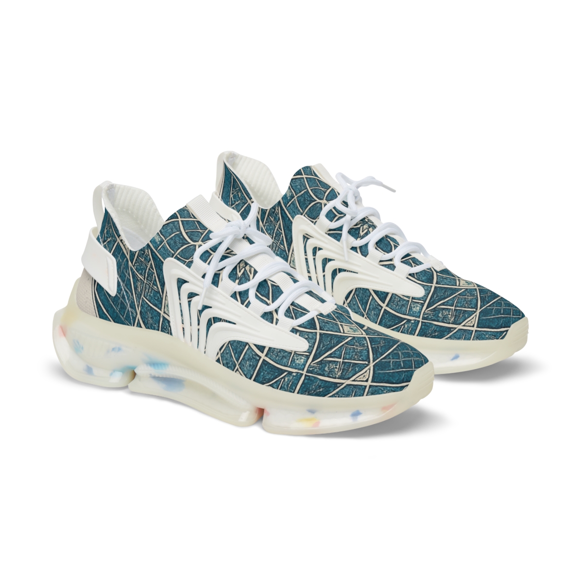 Lattice Bloom Concentric Atlas custom sneakers