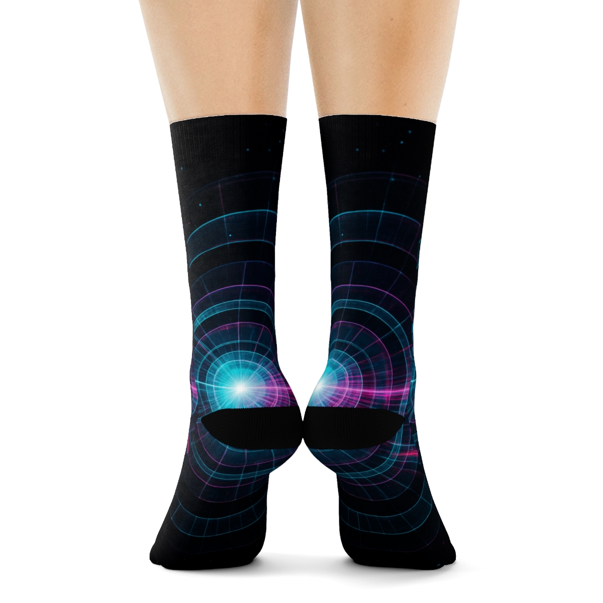 Polarization Pulse Of The Mantis Shrimp trendy colorful socks