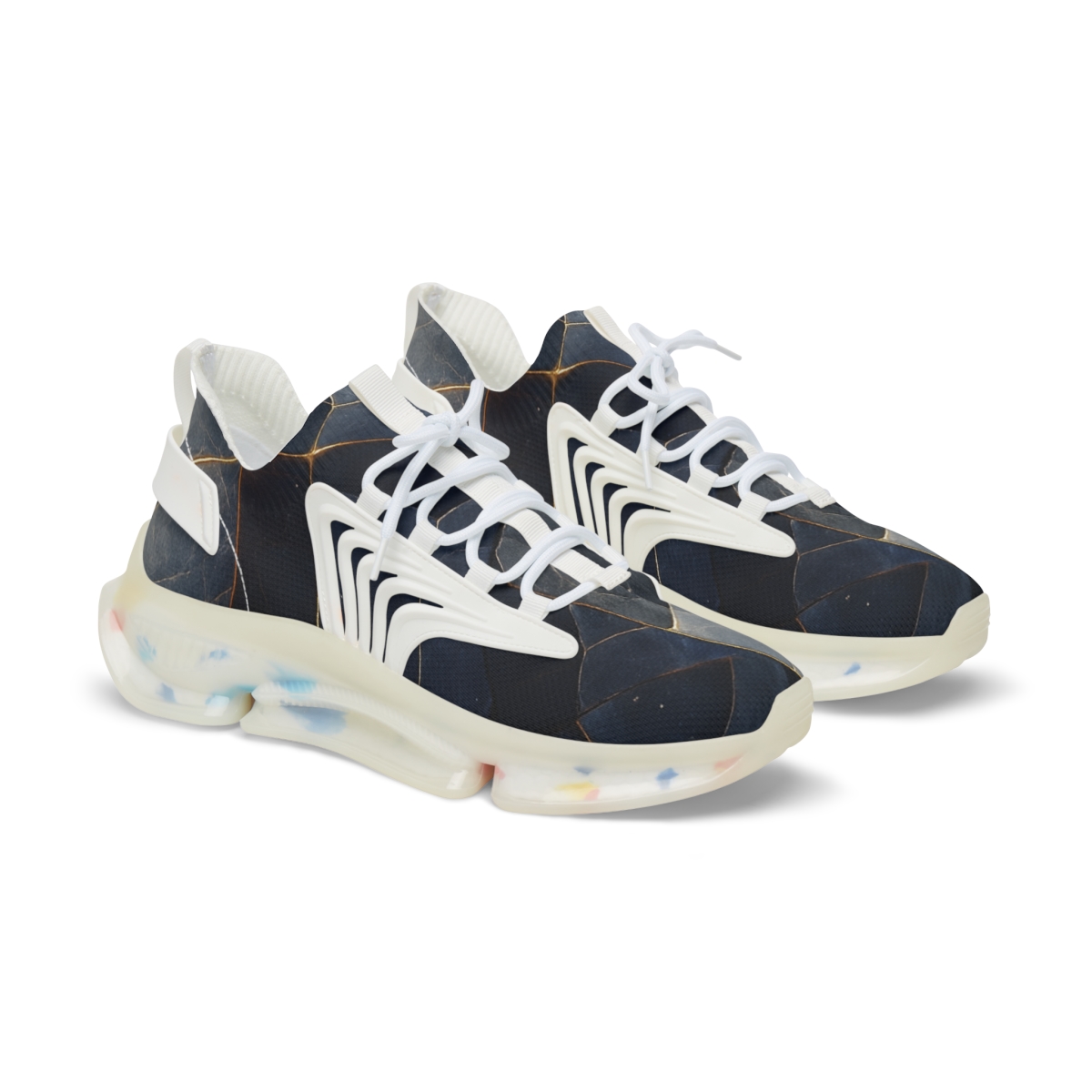 Mineral Facet Vein Tapestry custom sneakers