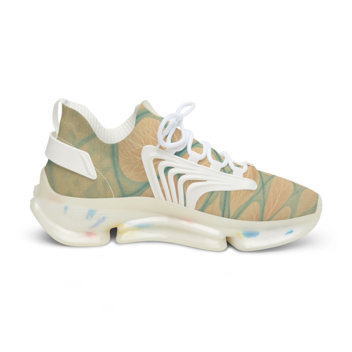 Petal Vein Lattice comfortable running sneakers