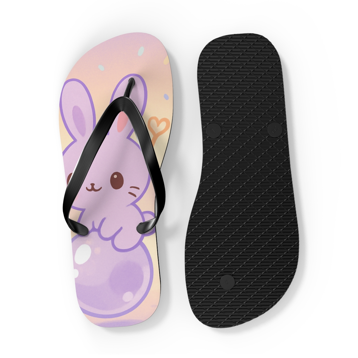 Kawaii Bubble Tea Stroll Flip Flops