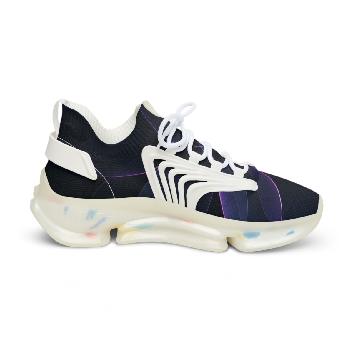 Orchid Petal Circuit Weave designer branded sneakers