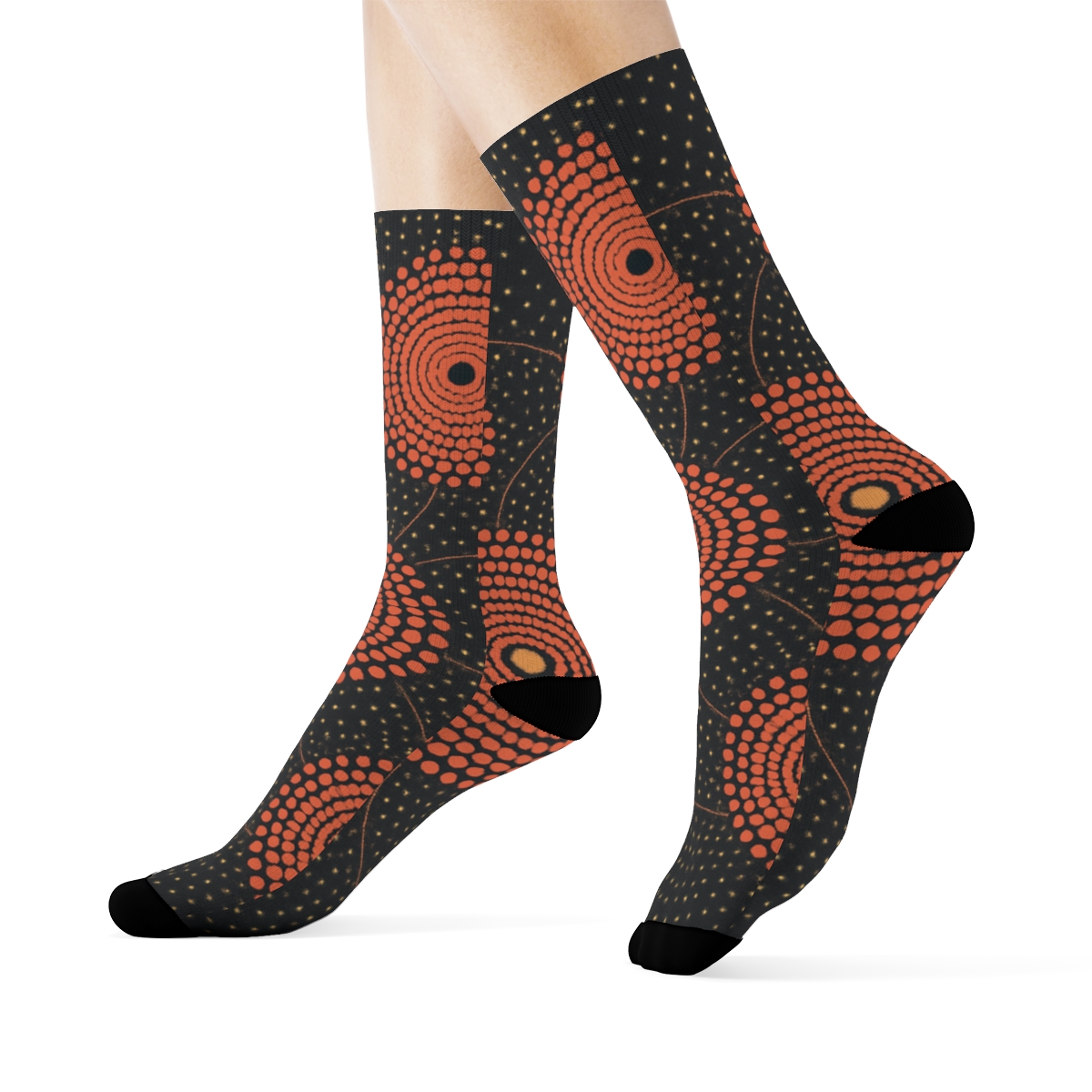 Ranunculus Helix Dot Lattice comfortable cotton socks