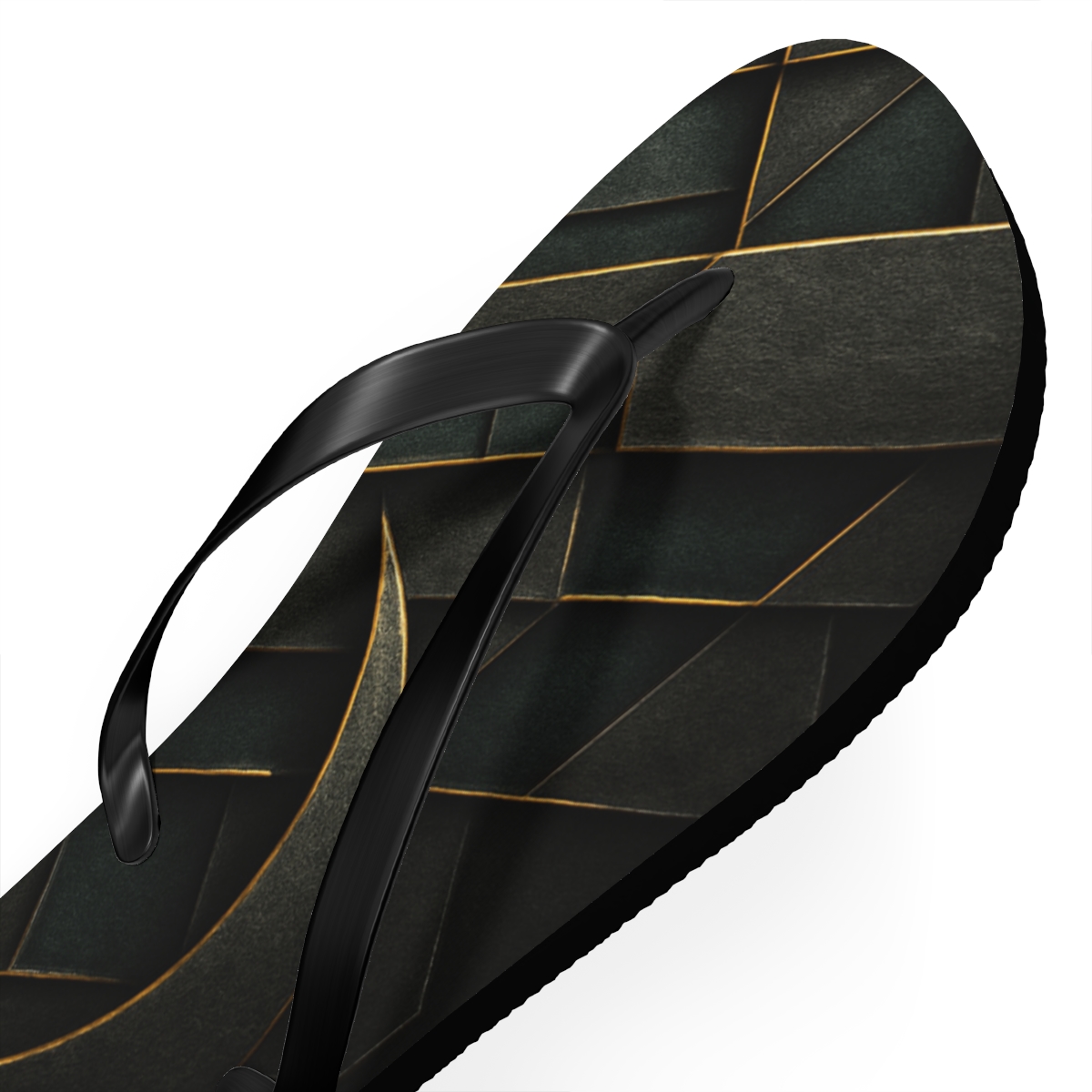 Stag Beetle Armor Lattice stylish summer flip flops