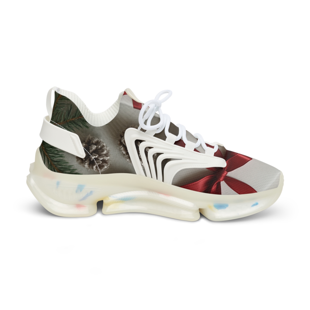 Frosted Evergreen Giftwrap Dream custom sneakers