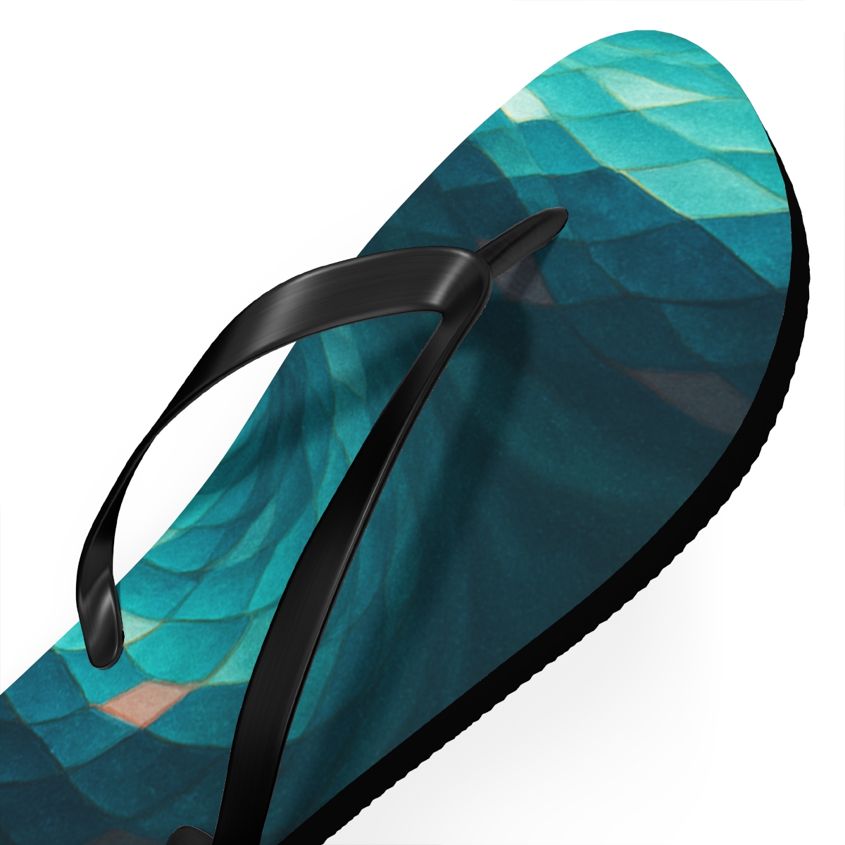 Cuttlefish Prism Shift unique graphic flip flops