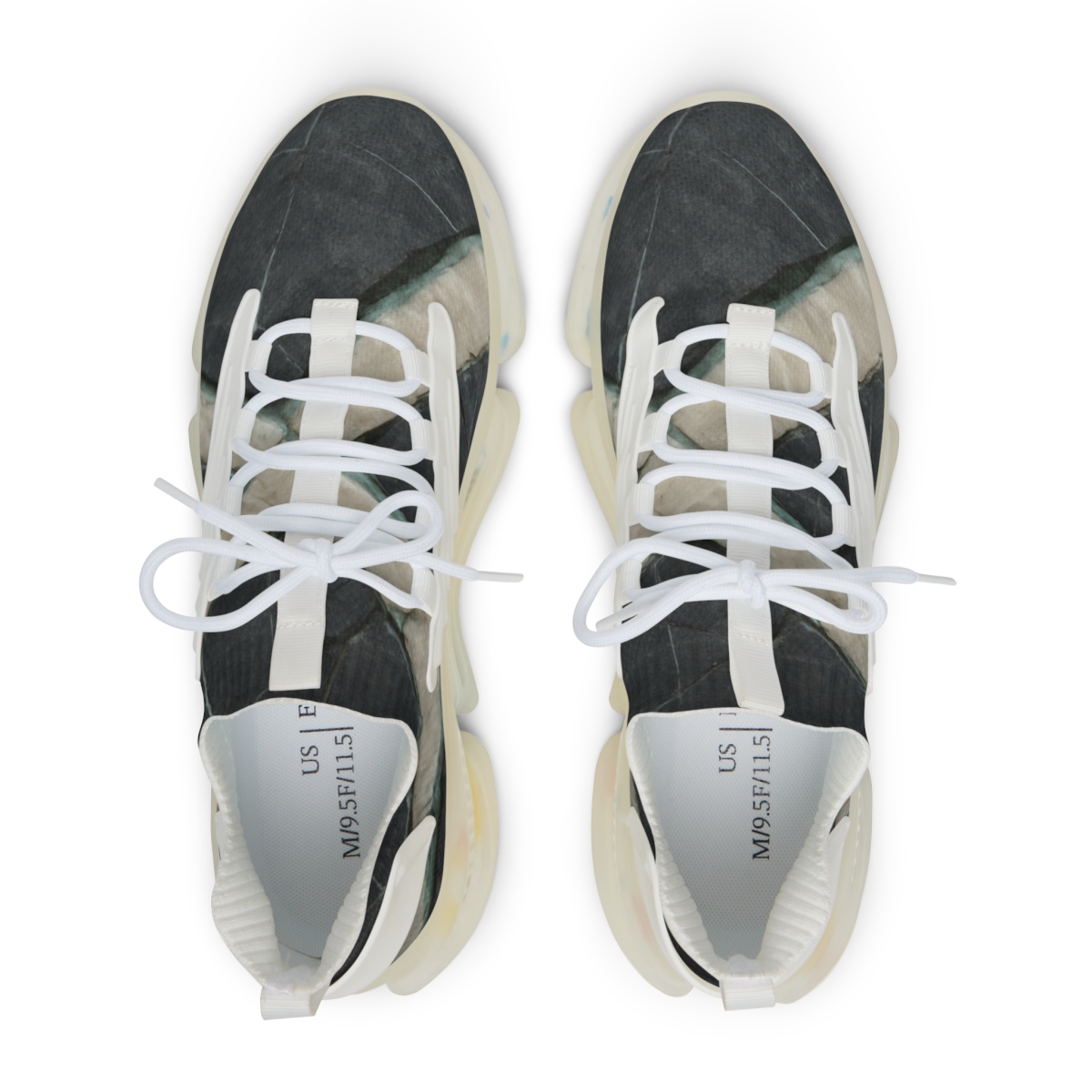 Quartz Vein Tessella designer branded sneakers