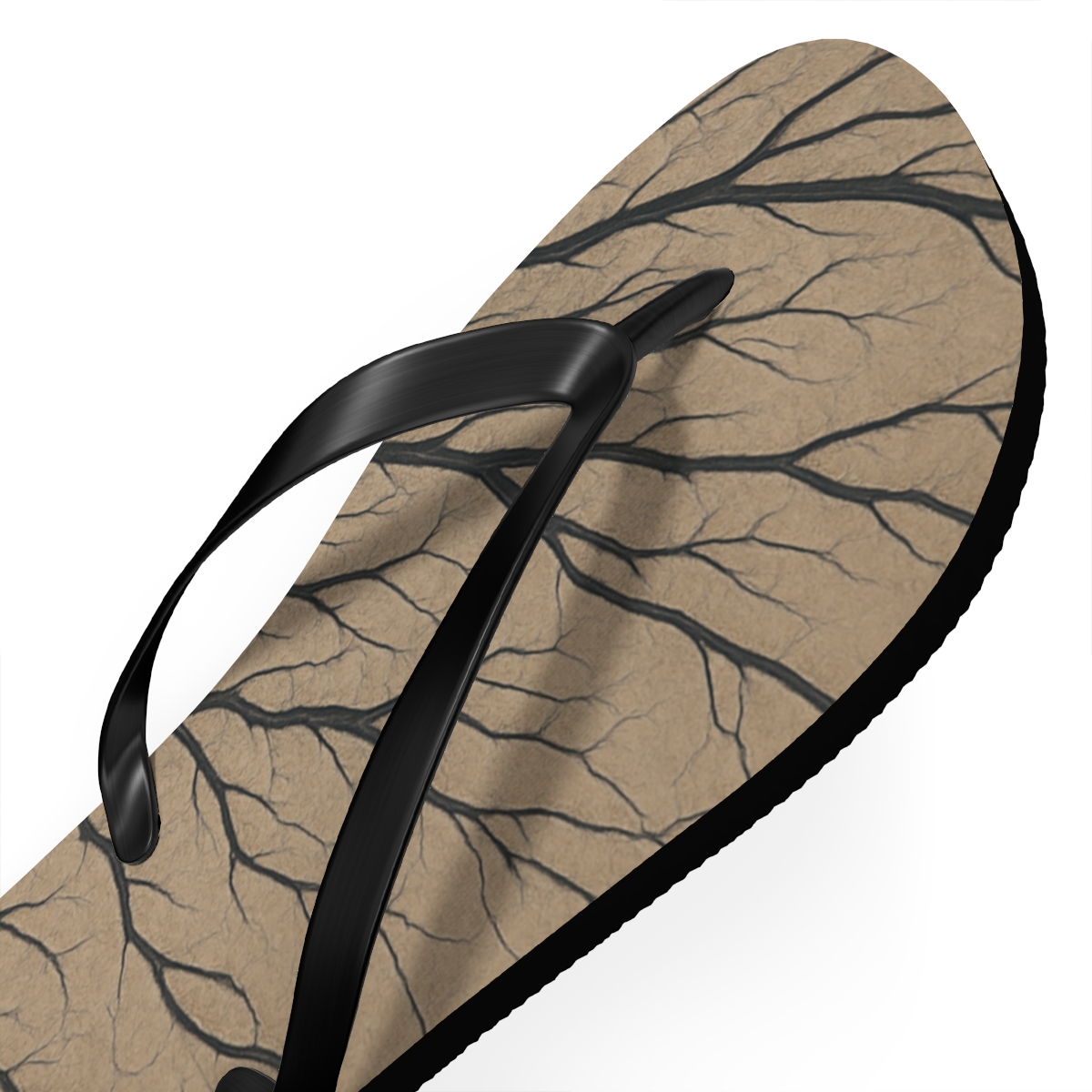 Fractal Basin Lattice stylish summer flip flops