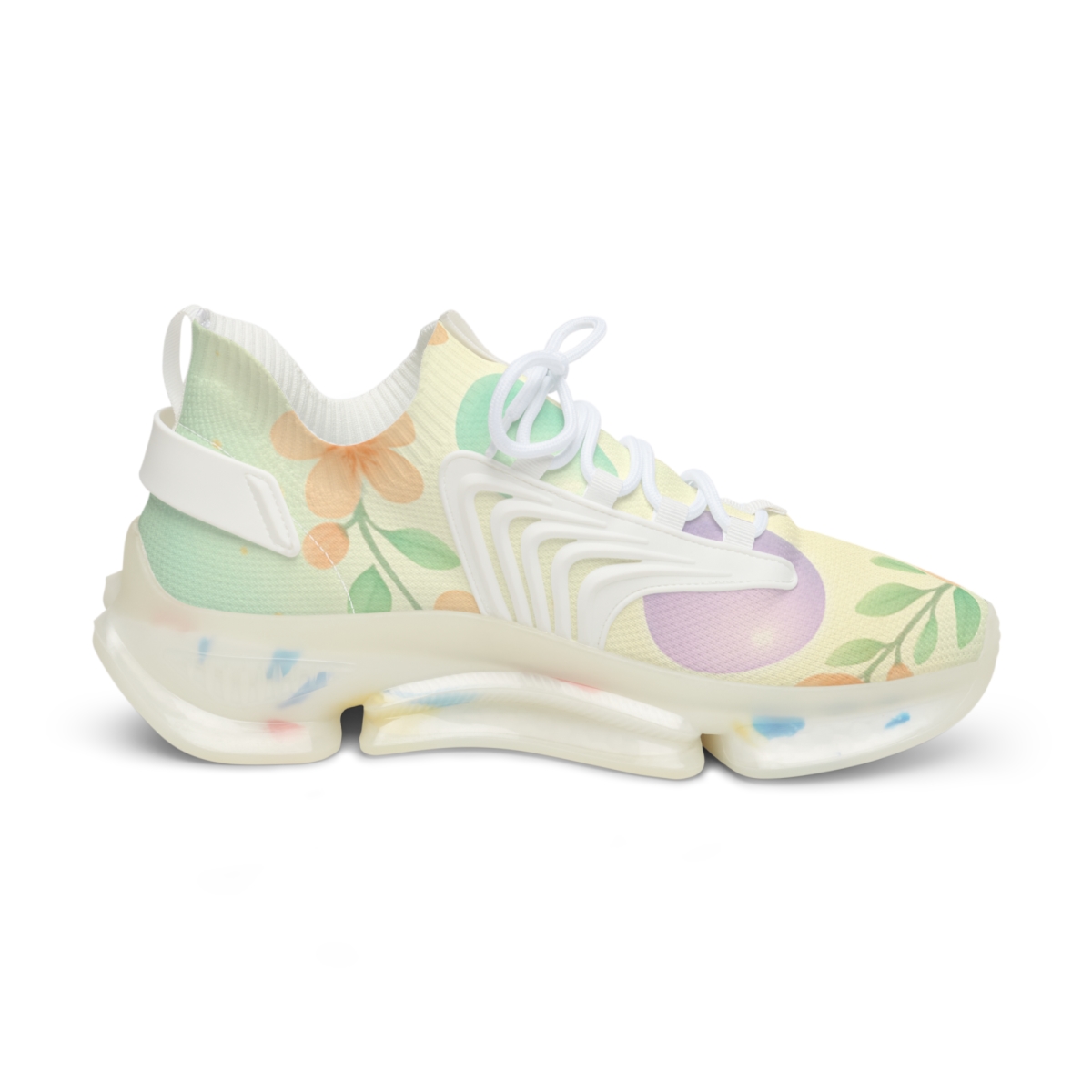 Spring Equinox Egg Nebula Wreath personalized athletic sneakers