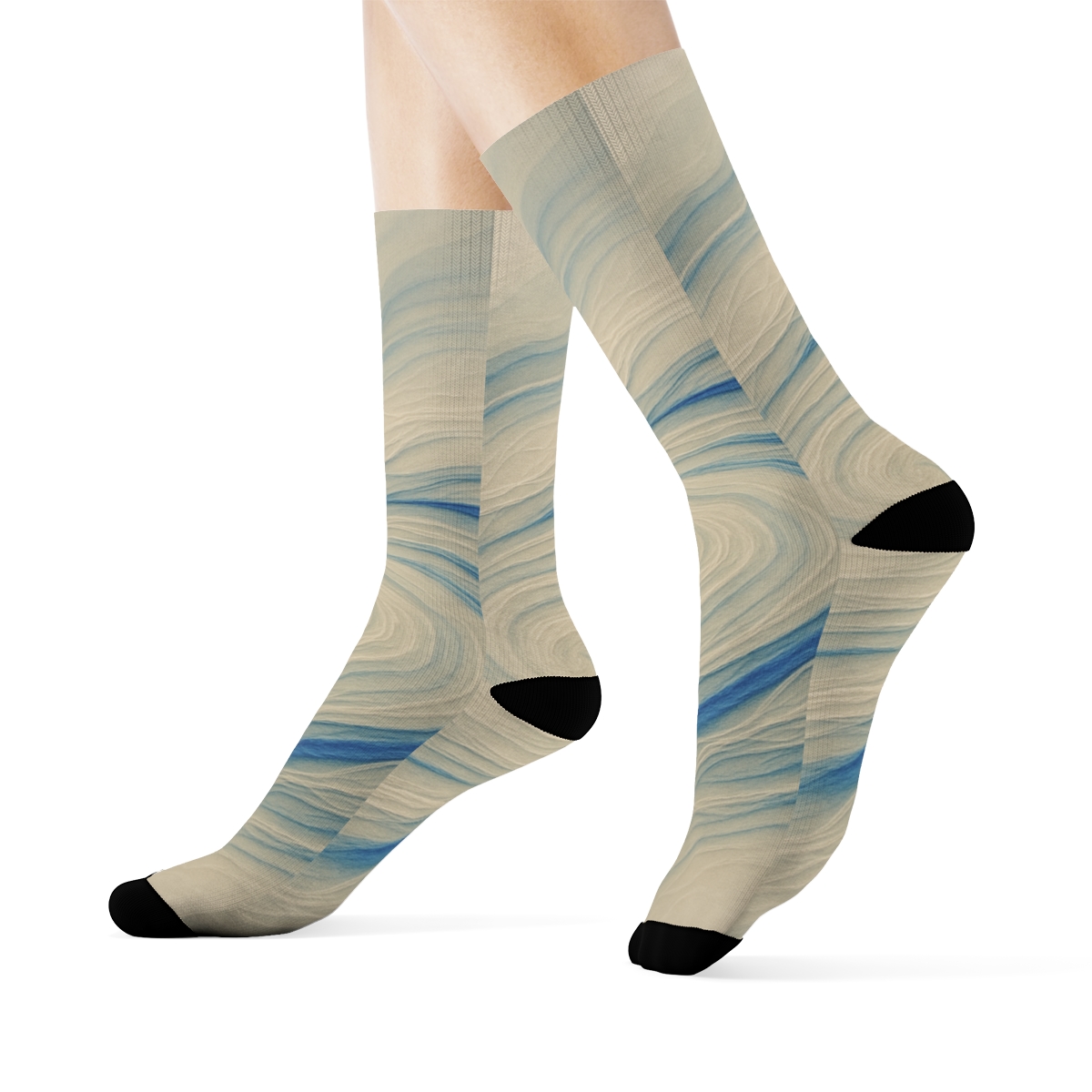 Vortex Silt Wavefront Tapestry trendy colorful socks