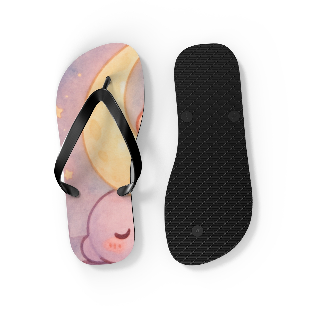 Moonlit Mochi Dream Flip Flops