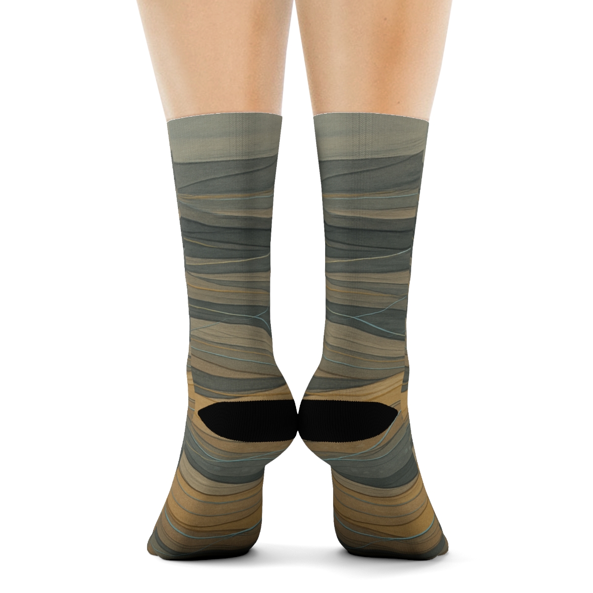 Strata Echo Banding trendy colorful socks