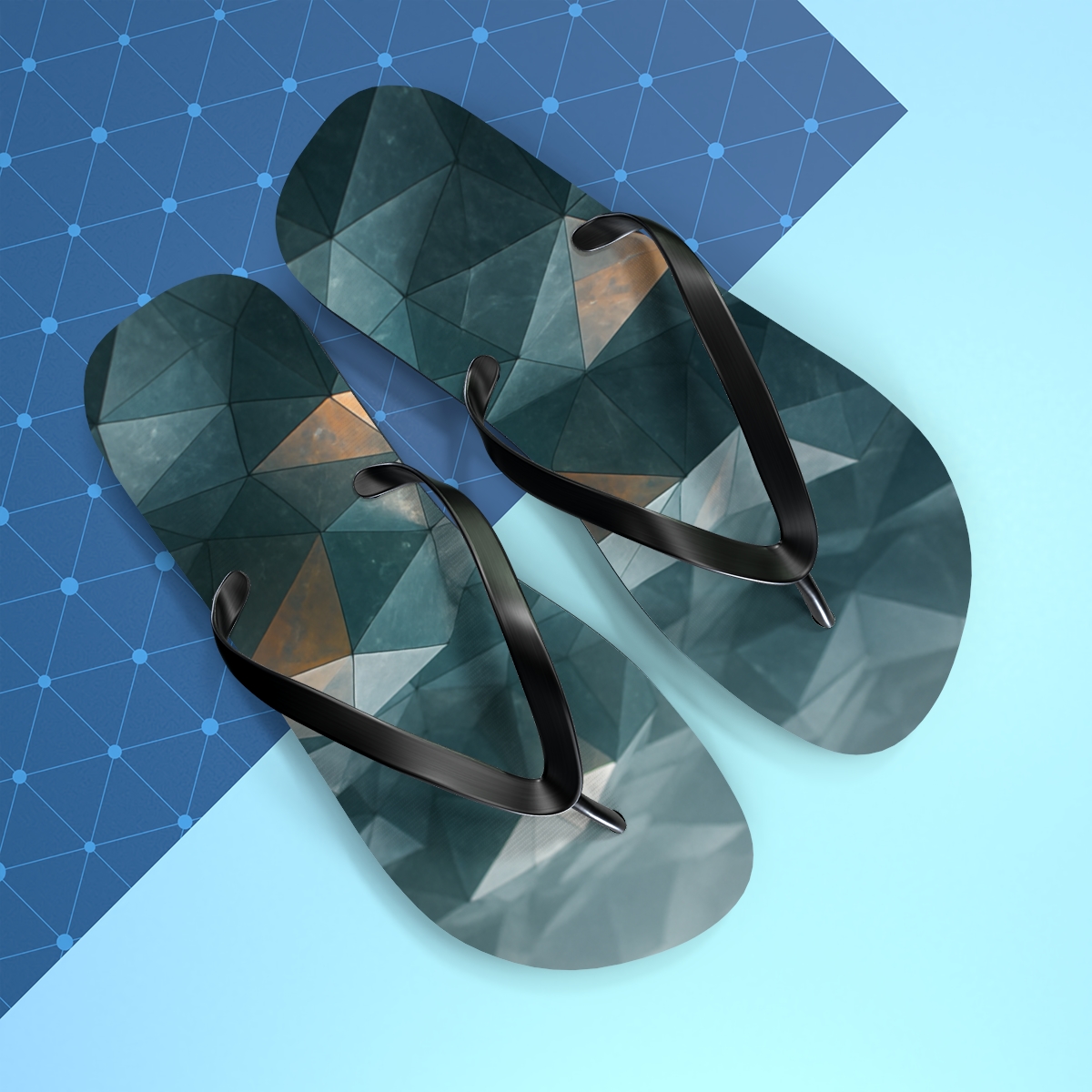 Mineral Facet Prism Drift comfortable casual flip flops