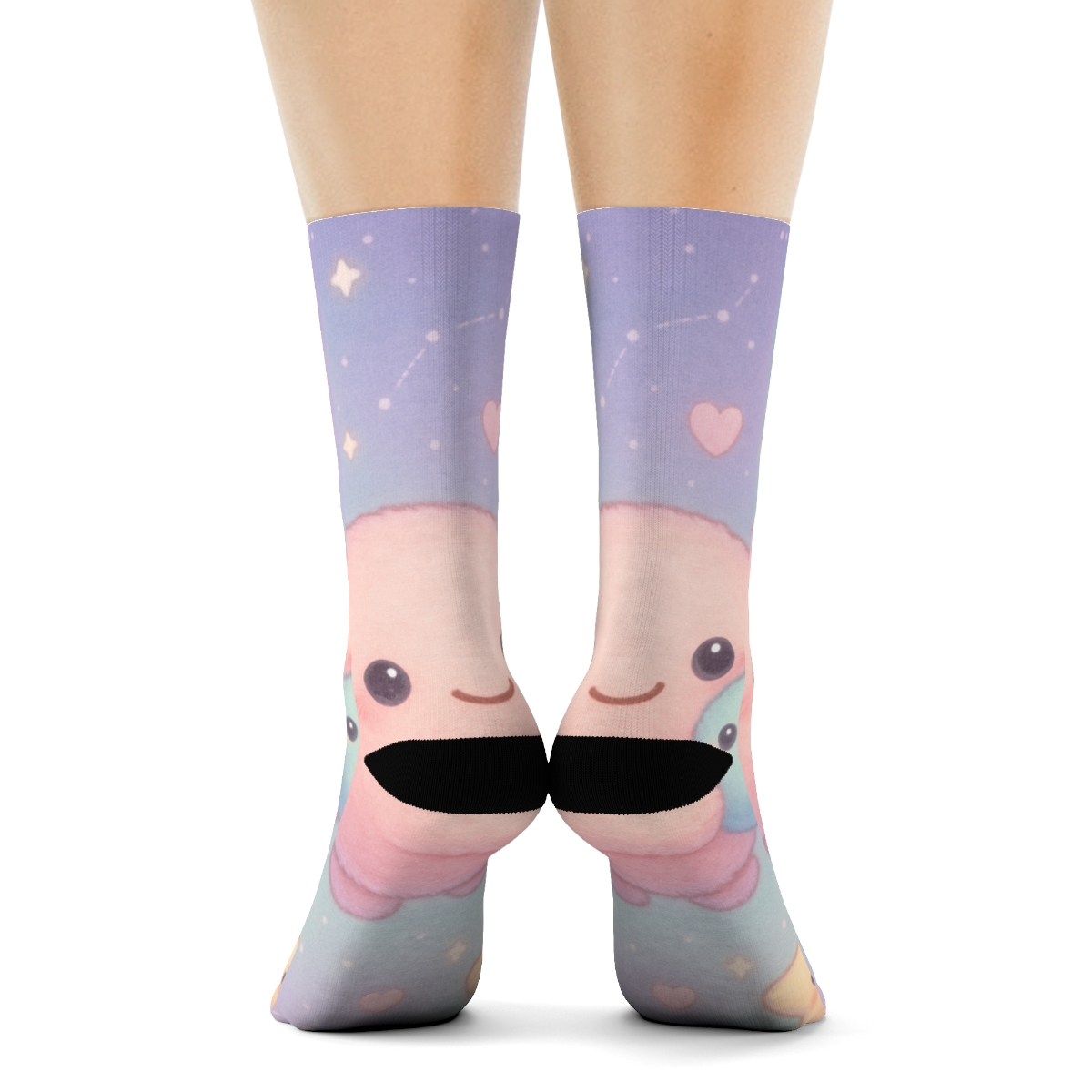 Pastel Planet Pillow Pals sports performance socks