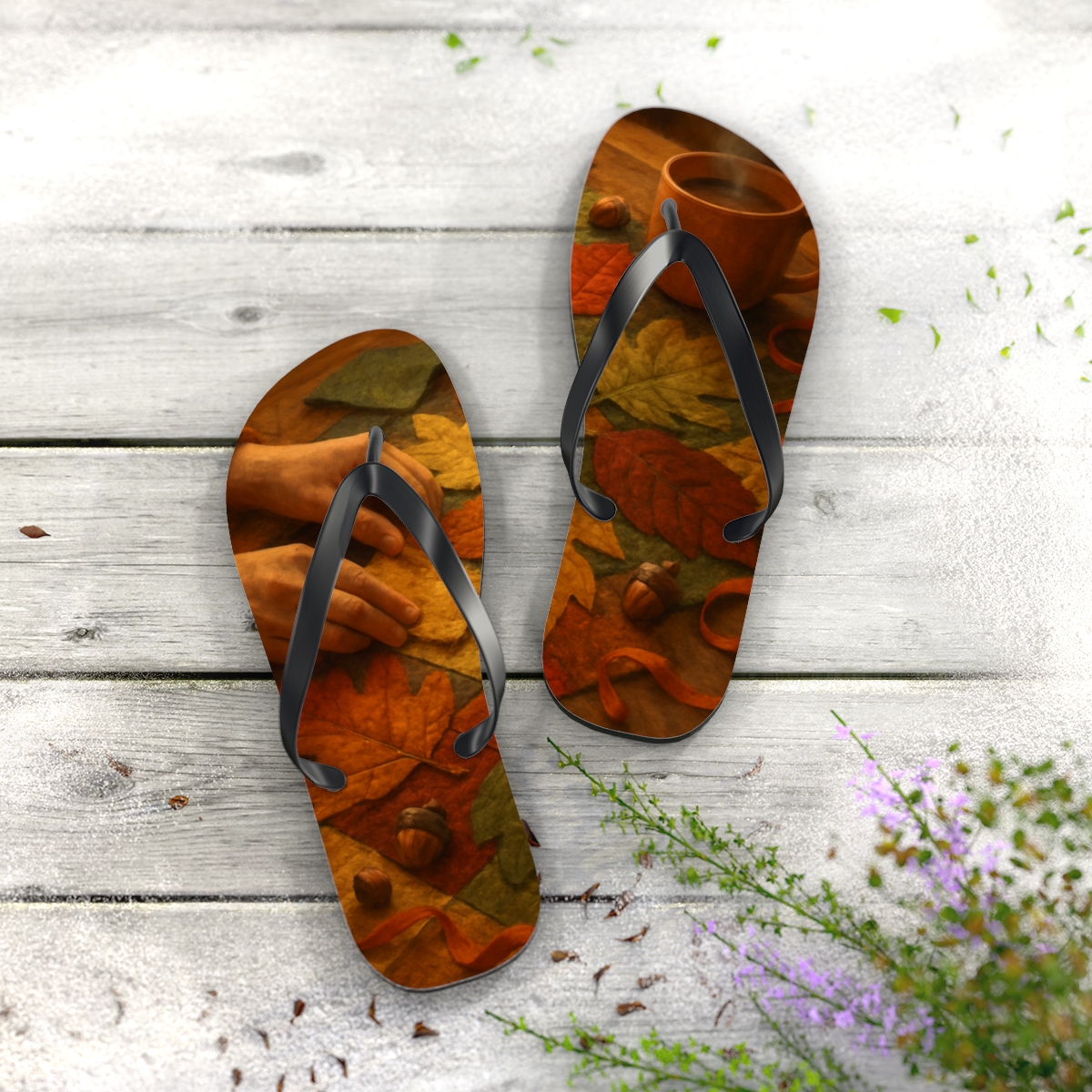Autumn Harvest Quilt stylish summer flip flops