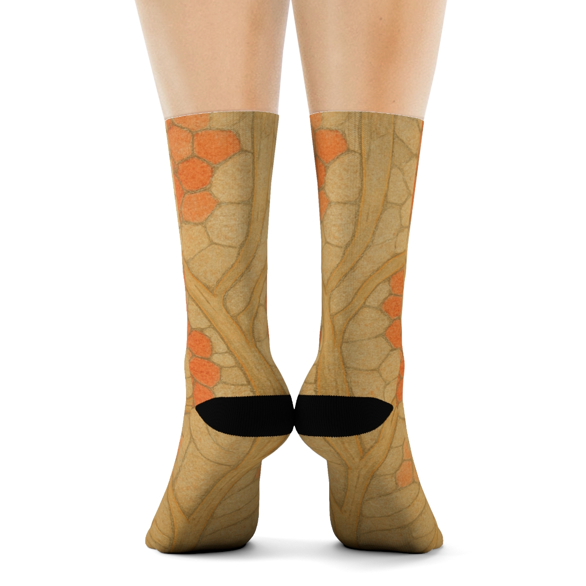 Lattice Cluster Mosaic unique printed sockscustom socks