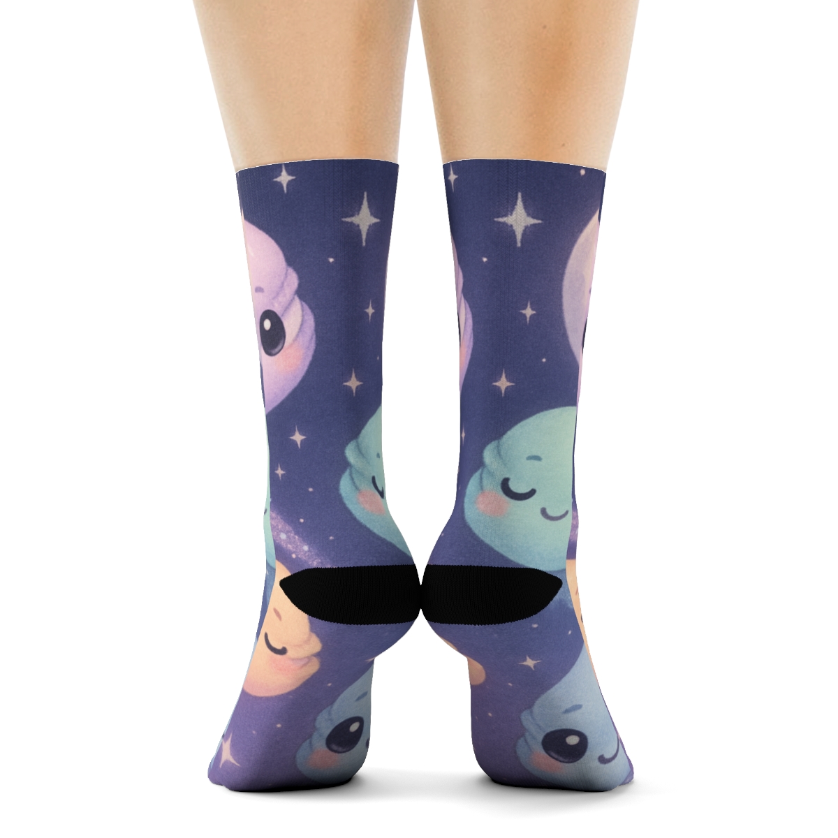 Cosmic Macaron Comet Parade sports performance socks