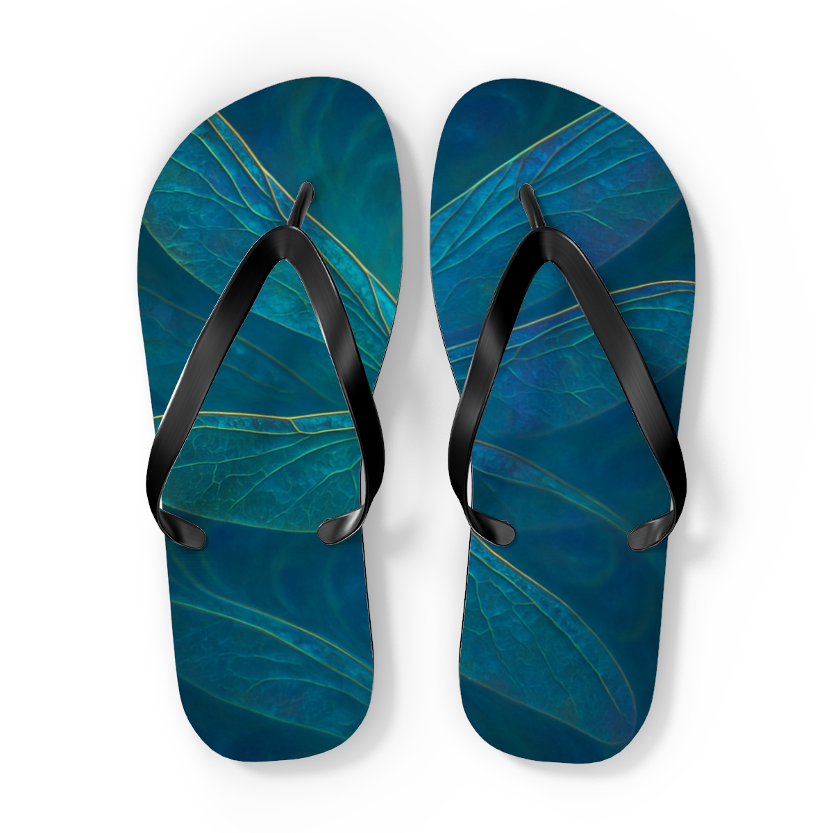 Dragonfly Whisper Flip Flops