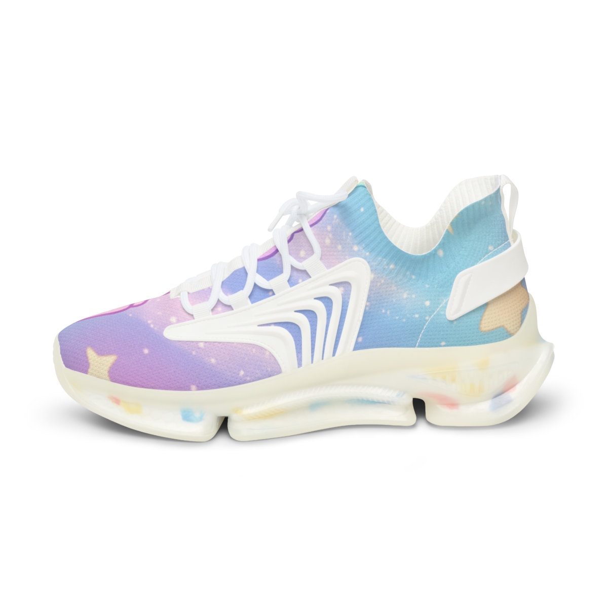 Cosmic Macaron Meteor Shower premium sport sneakers