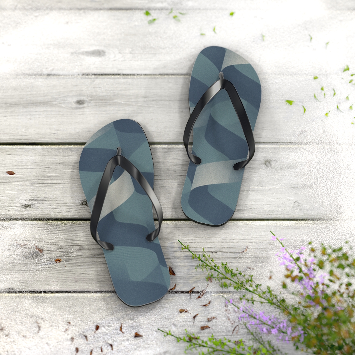 Waves of Serenity Flip Flops