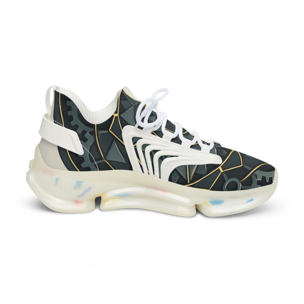 Clockwork Circle Mosaic stylish casual sneakers