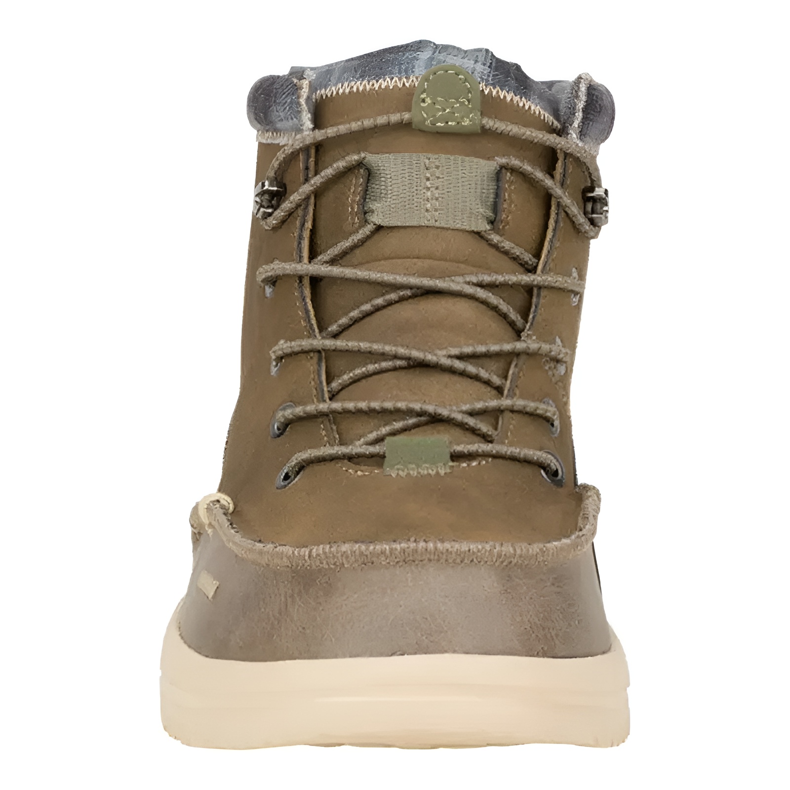 Classic Lightweight Pull On Boots With Lace Up Details