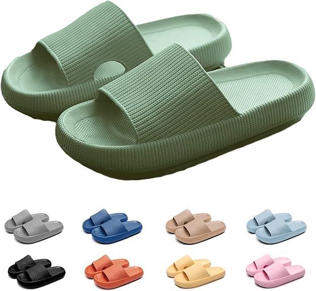 Quick Dry Summer Slides – Lightweight Comfort for All Day Wear - Cloud Cushion Slides