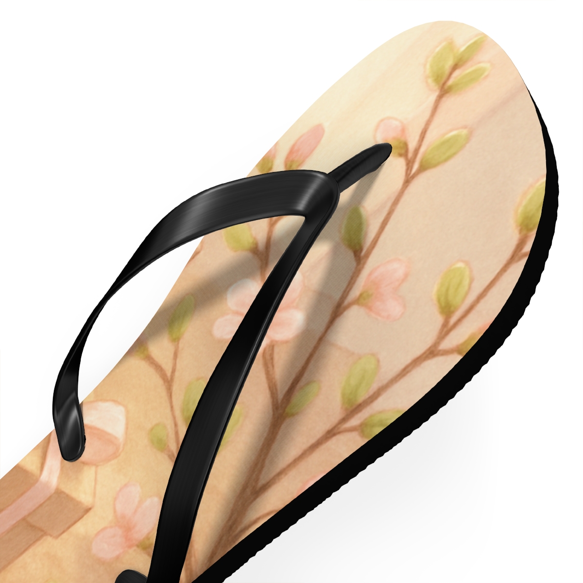 Spring Petal Gift Morning trendy printed flip flops
