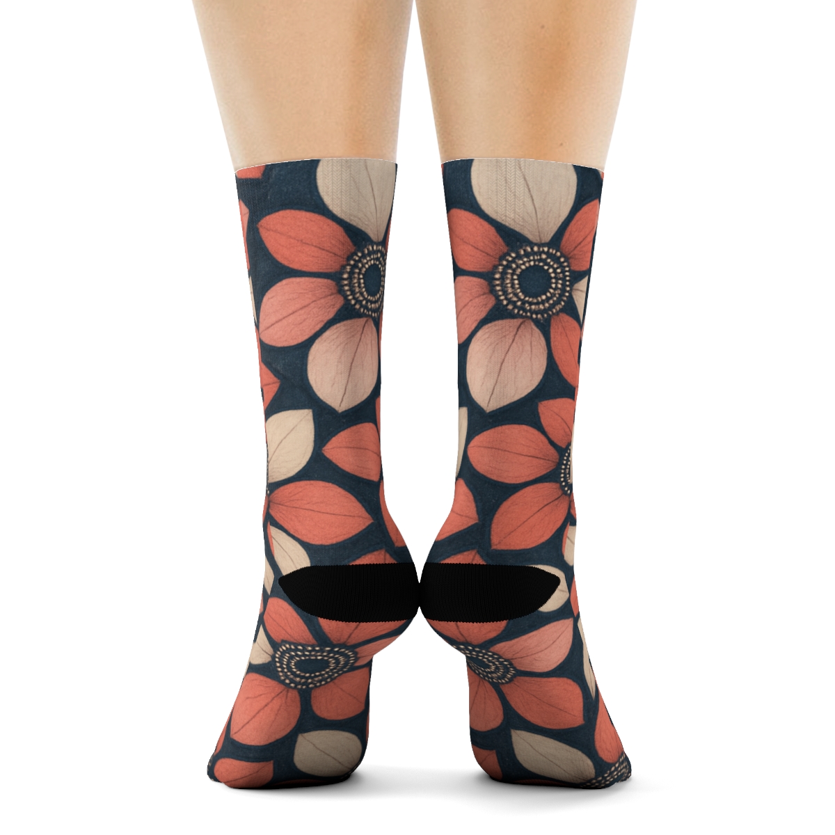 Peony Pulse Tessellation custom socks