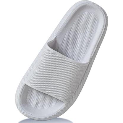 Comfy Cushioned Thick Sole Slides – All Day Support-Cloud Cushion Slides