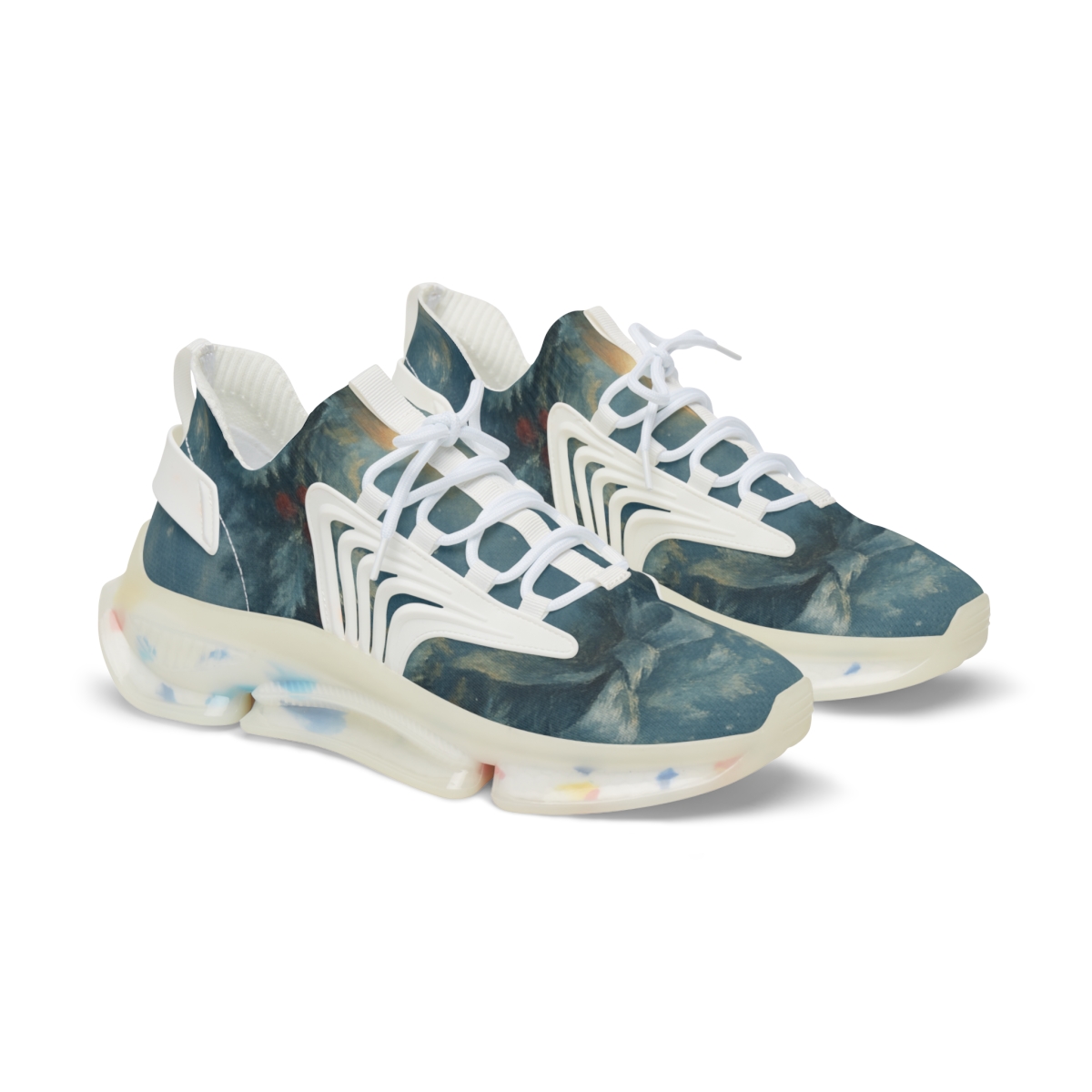 Aurora Winter Wreath stylish casual sneakers