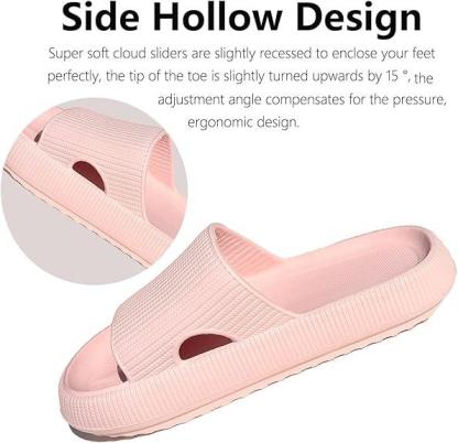 Cushioned Slippers - Perfect for Indoor and Outdoor Use - Cloud Cushion Slides