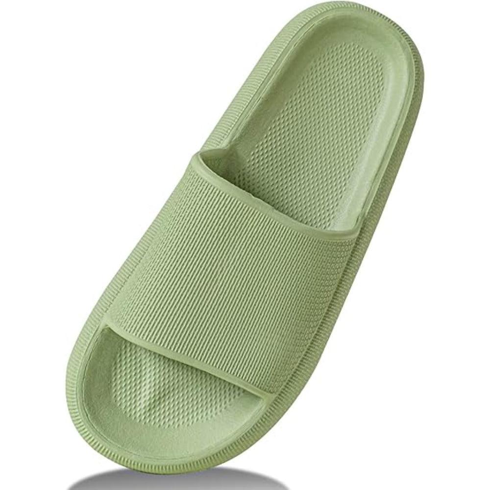Comfy Cushioned Thick Sole Slides – All Day Support-Cloud Cushion Slides