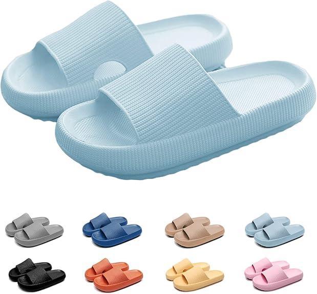 Quick Dry Summer Slides – Lightweight Comfort for All Day Wear - Cloud Cushion Slides