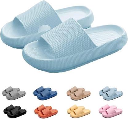 Quick Dry Summer Slides – Lightweight Comfort for All Day Wear - Cloud Cushion Slides