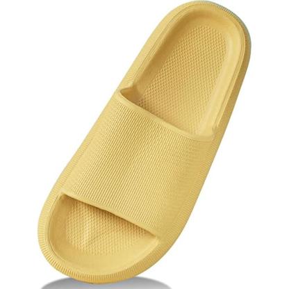 Comfy Cushioned Thick Sole Slides – All Day Support-Cloud Cushion Slides